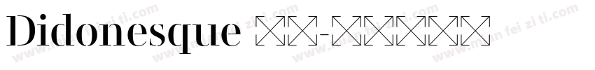 Didonesque 下载字体转换
